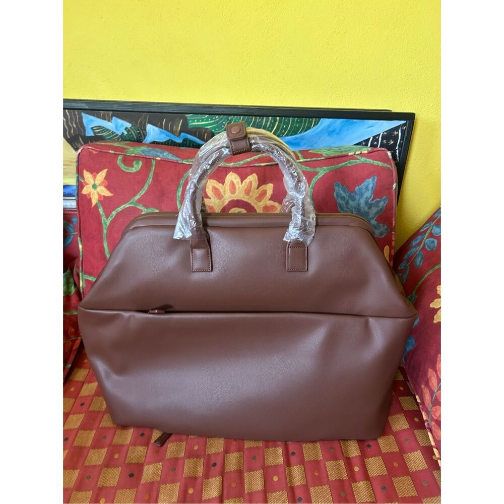 Beis NWT Essential Weekender in Maple Brown